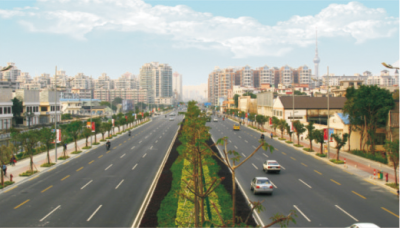 佛山嶺南大道道路改造工程