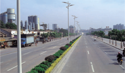 佛山市塱沙道路-、排水、綠化配套工程